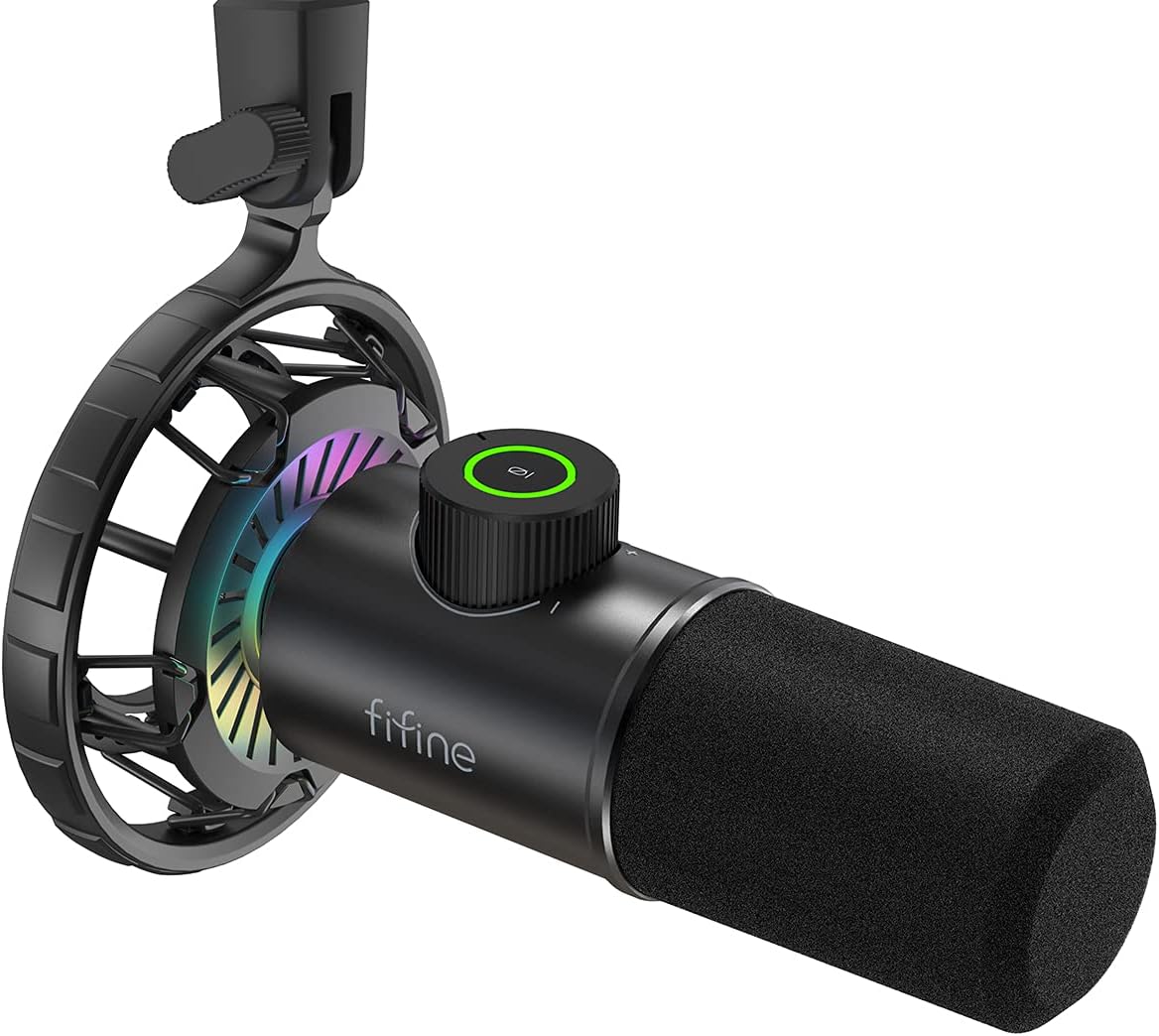 FIFINE USB Dynamic Gaming Microphone K658 - AHW Store