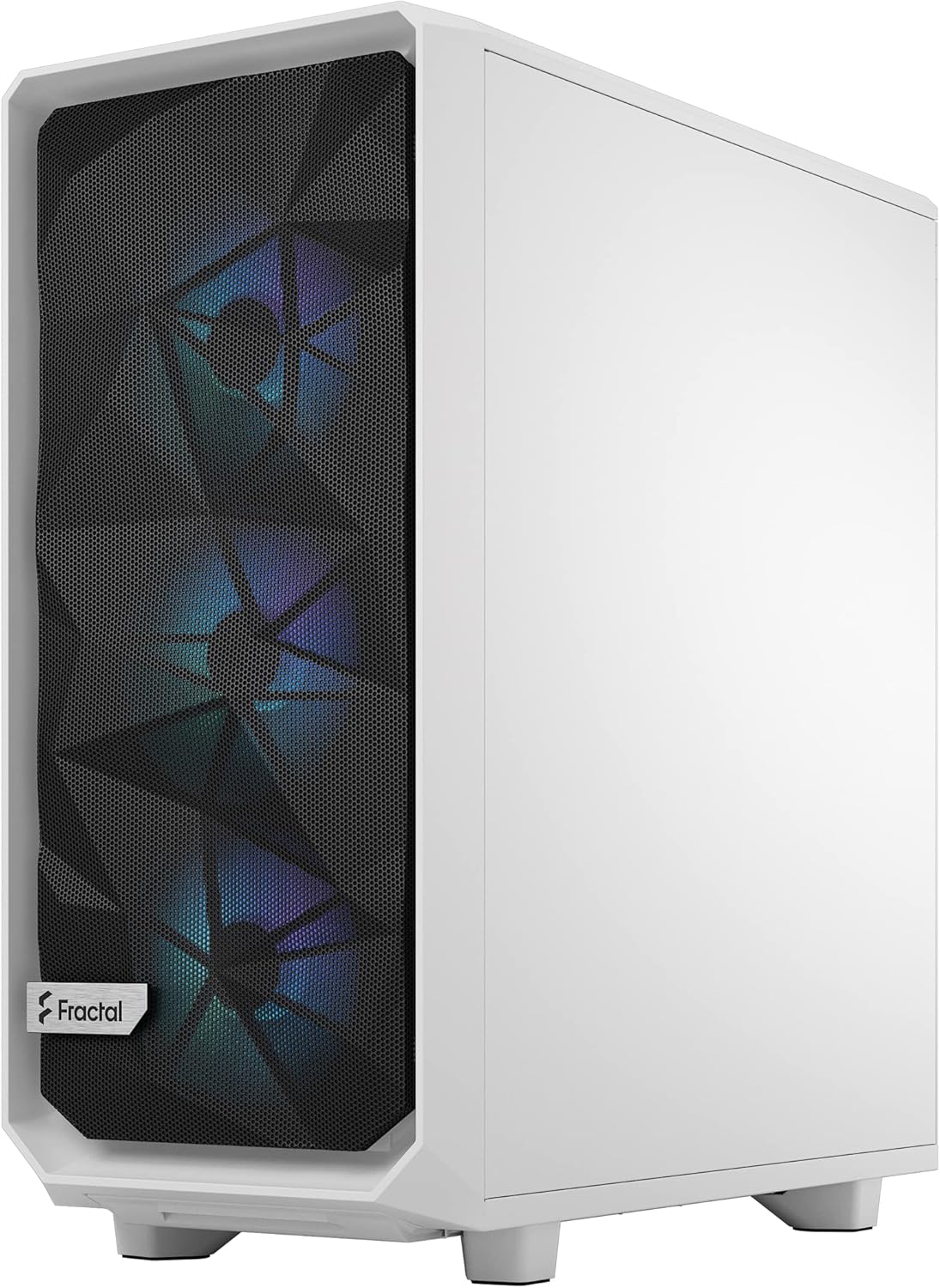 Fractal Design Meshify 2 Compact White TG Clear tint - RGB - AHW Store