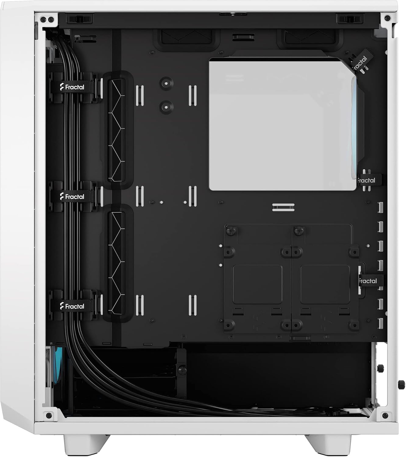 Fractal Design Meshify 2 Compact White TG Clear tint - RGB - AHW Store