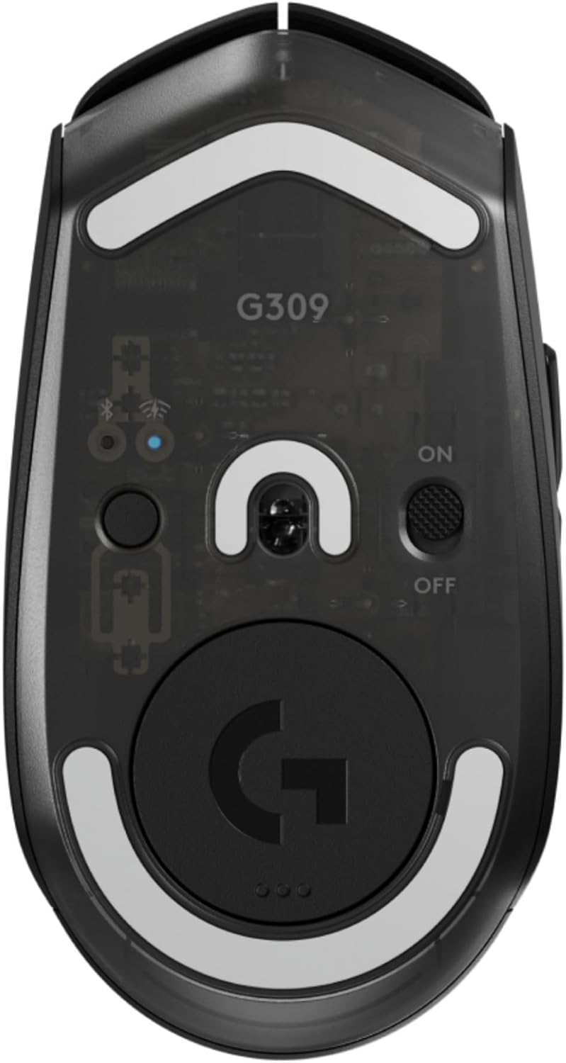 G309 LIGHTSPEED Bluetooth Gaming Mouse - Black - AHW Store