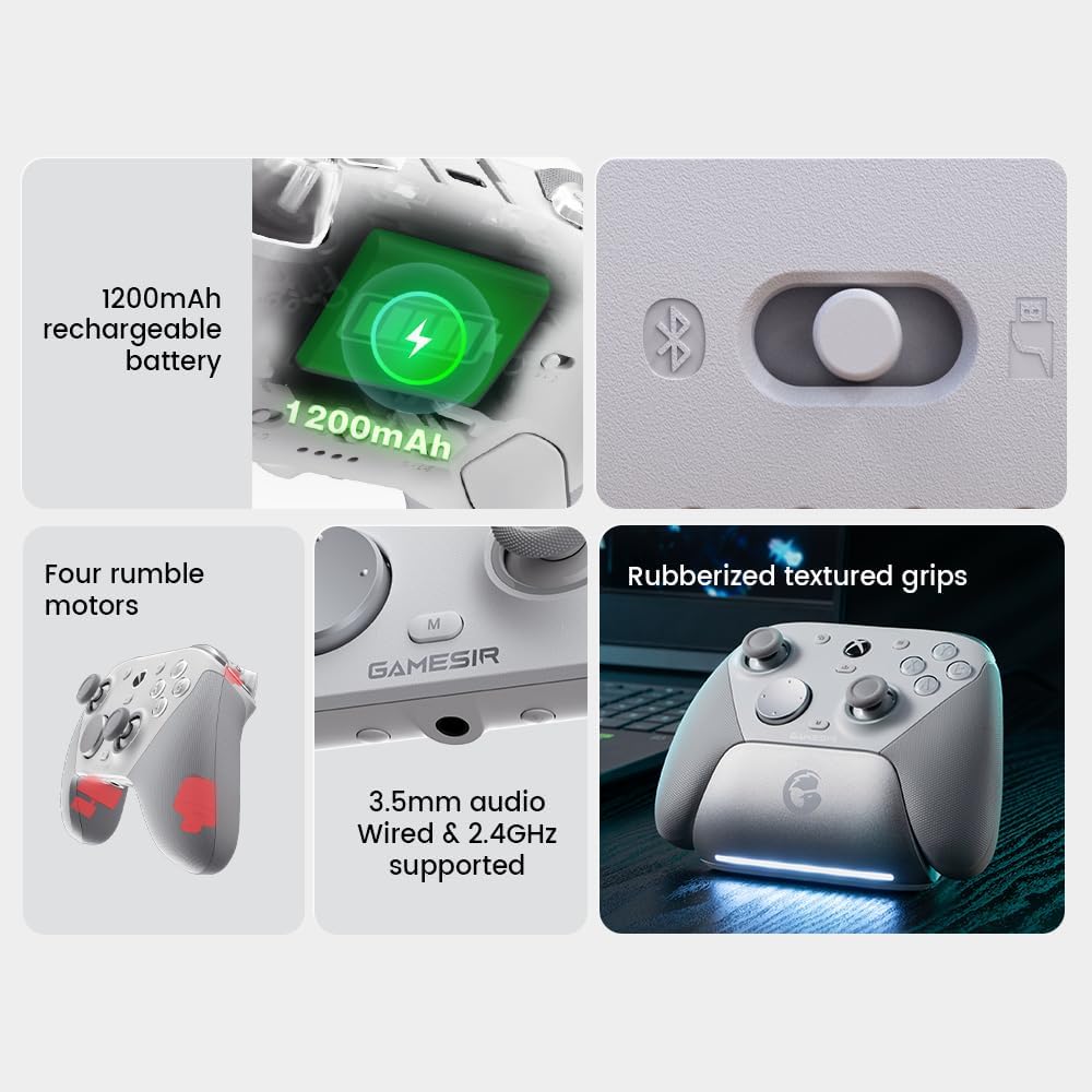 GameSir G7 Pro Wired Xbox Controller White - AHW Store