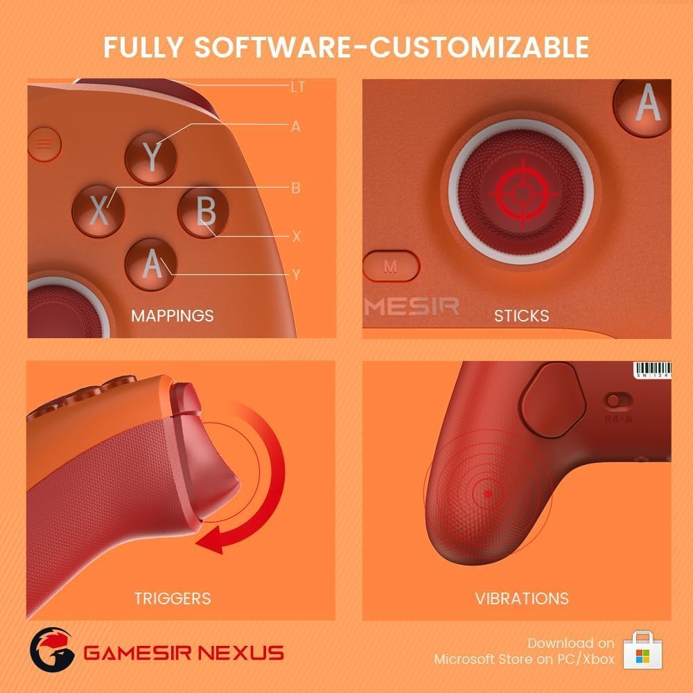 GameSir G7 SE Wired Controller for Xbox Series X S, Xbox One & Windows 10/11, Plug and Play Gaming G - AHW Store