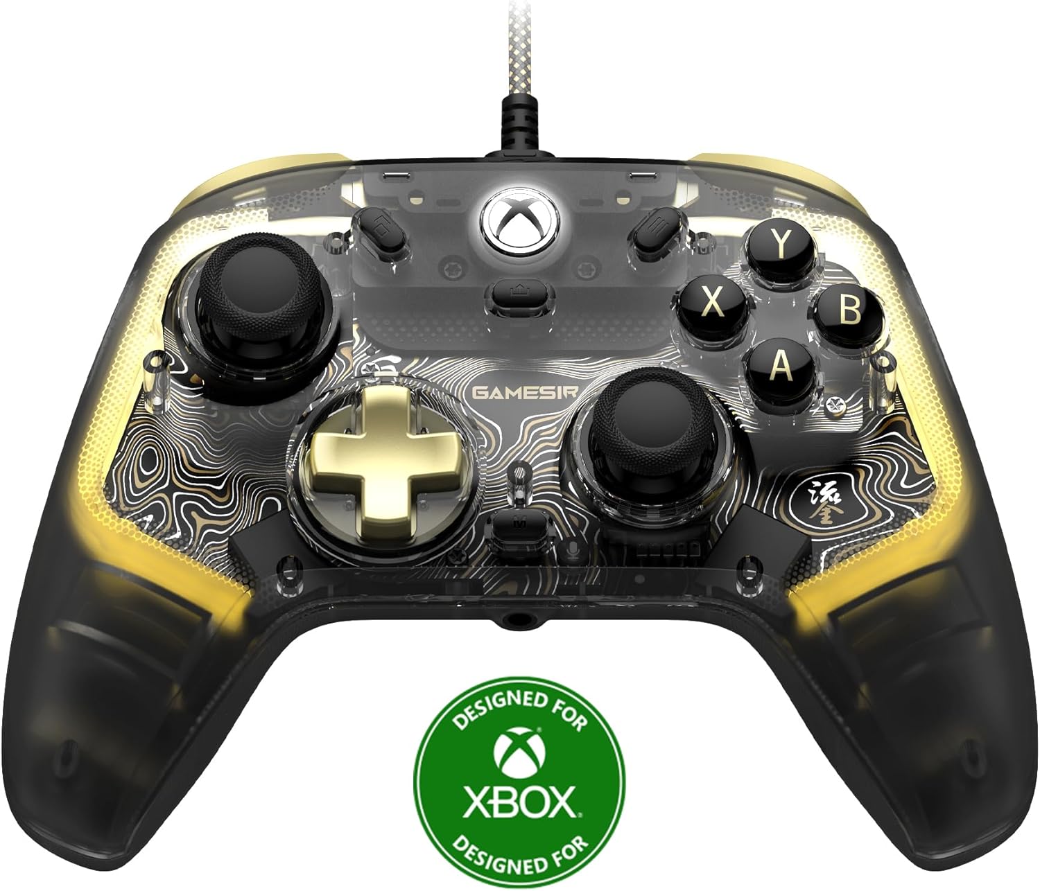 GameSir kaleid Flux Xbox Controller PC Controller Wired Skeleton Hall Effect Stick & Trigger with RG - AHW Store