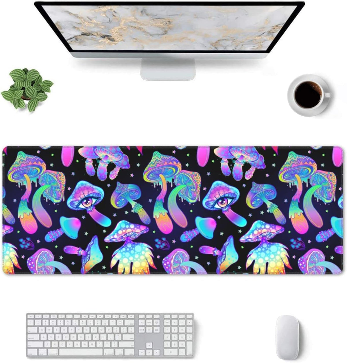 Gaming Mousepad 70x30cm Mushroom - AHW Store