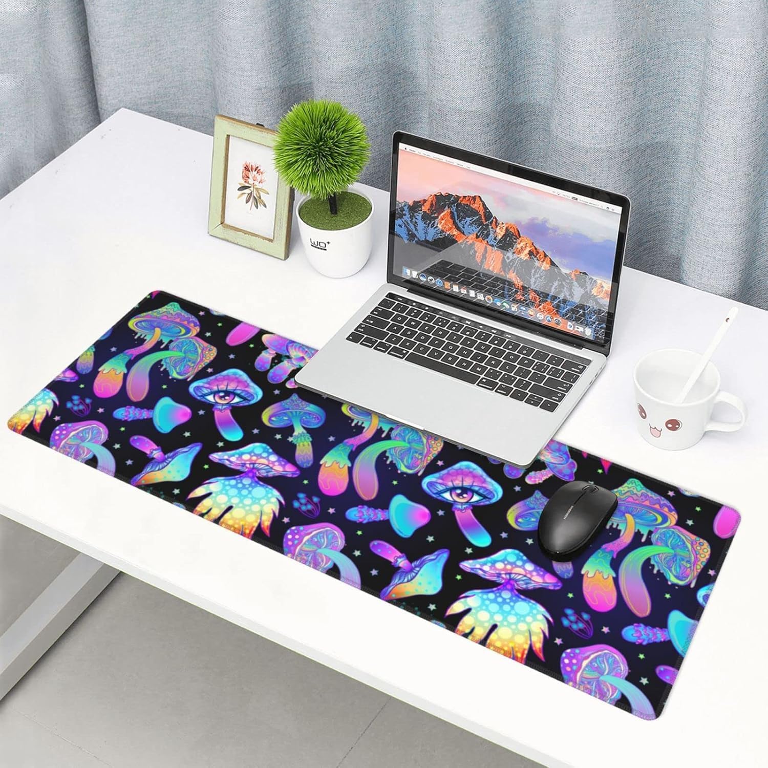 Gaming Mousepad 70x30cm Mushroom - AHW Store