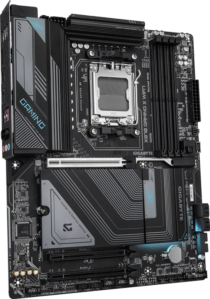 Gigabyte X870 GAMING X WIFI7 DDR5 AM5 ATX Motherboard Black