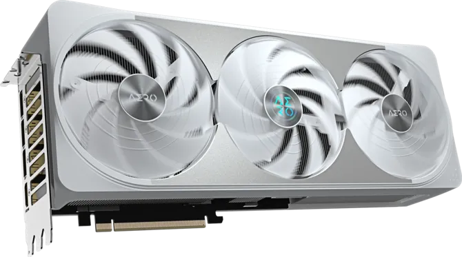 Gigabyte GeForce RTX 5070 Ti AERO OC 16G GDDR7 Graphics Card White