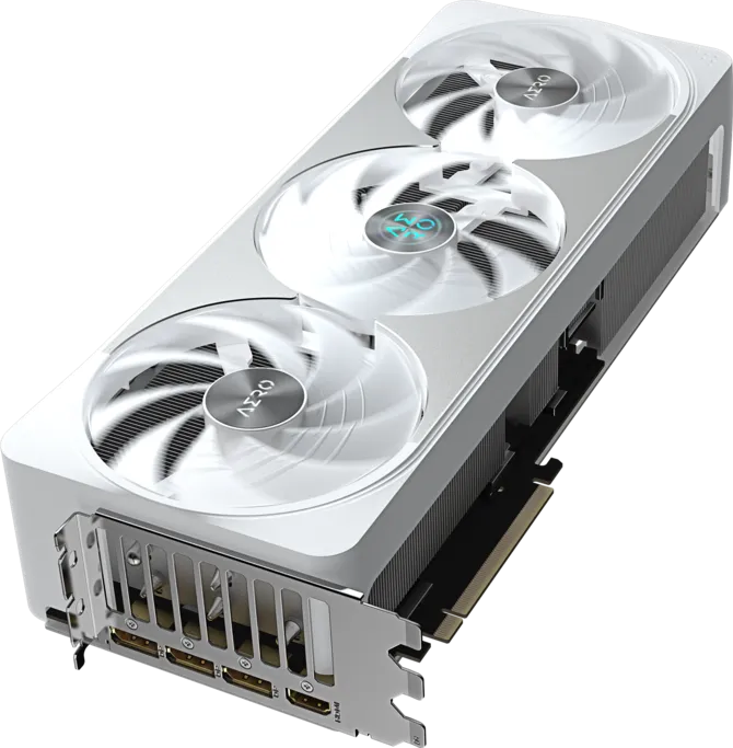 Gigabyte GeForce RTX 5070 Ti AERO OC 16G GDDR7 Graphics Card White