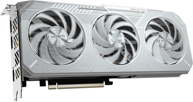 GIGABYTE Radeon RX 9060 XT GAMING OC ICE 16GB GDDR7 Graphics Card White