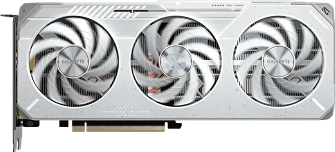 GIGABYTE Radeon RX 9060 XT GAMING OC ICE 16GB GDDR7 Graphics Card White