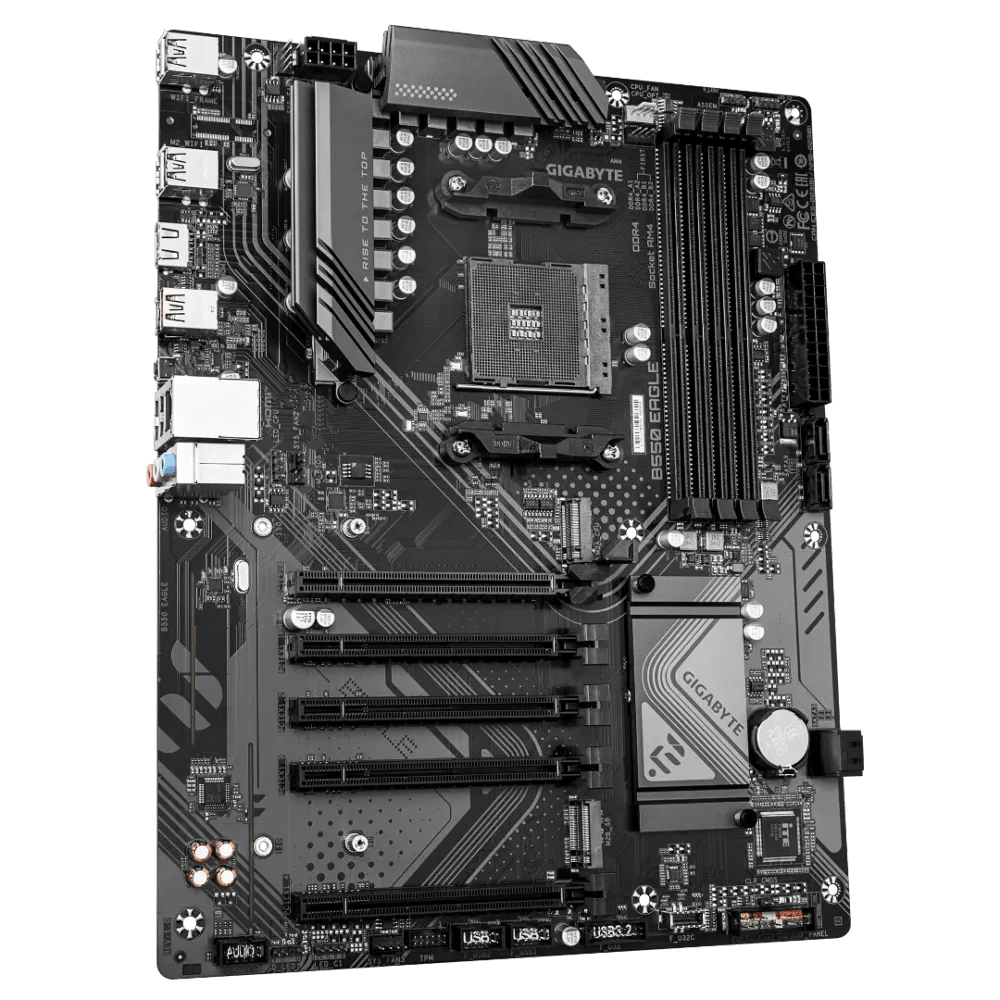 Gigabyte B550 Eagle DDR4 AM4 ATX Motherboard Black - AHW Store