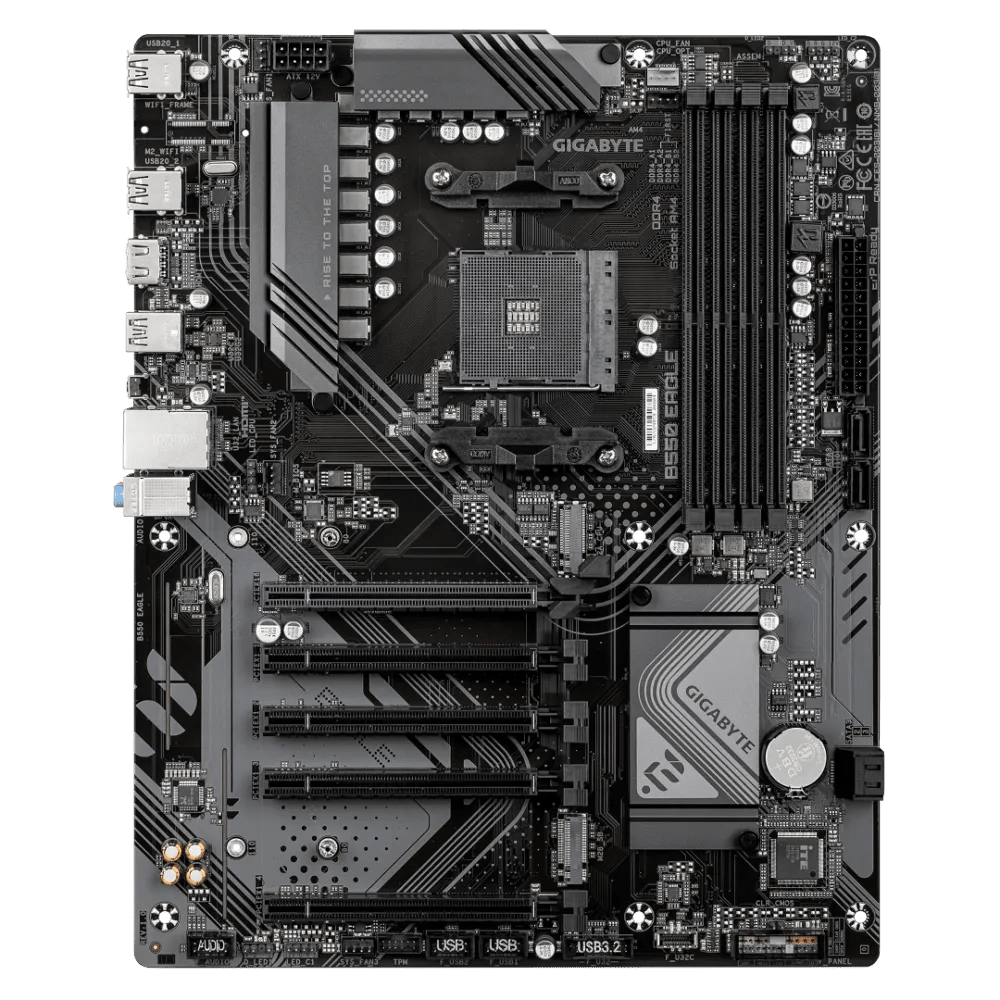 Gigabyte B550 Eagle DDR4 AM4 ATX Motherboard Black - AHW Store