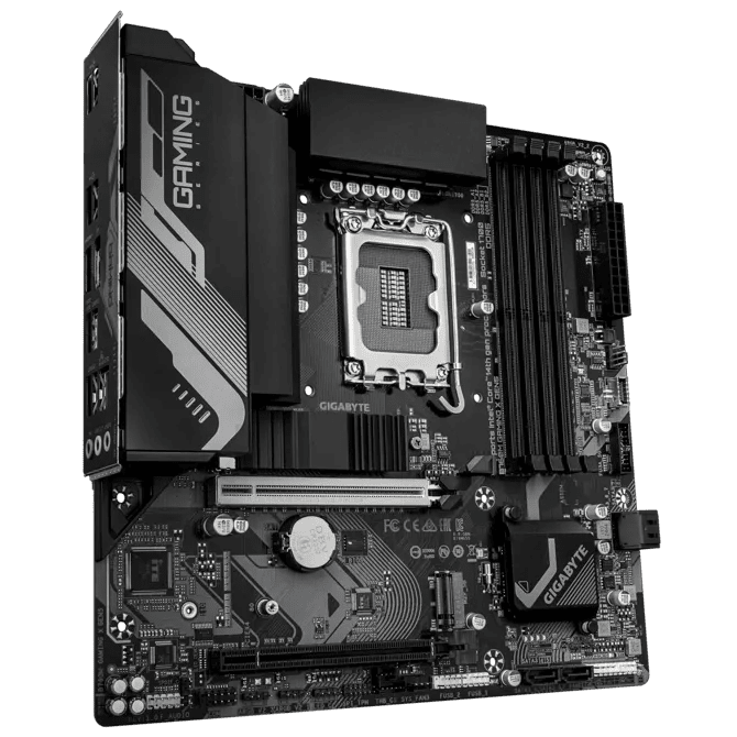Gigabyte B760M GAMING X GEN5 DDR5 LGA1700 M - ATX Motherboard Black - AHW Store