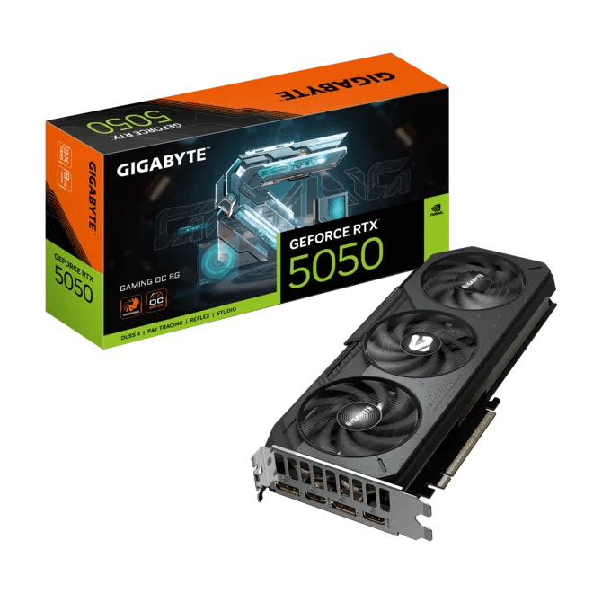 Gigabyte GeForce RTX 5050 GAMING OC 8GB Graphics Card Black - AHW Store