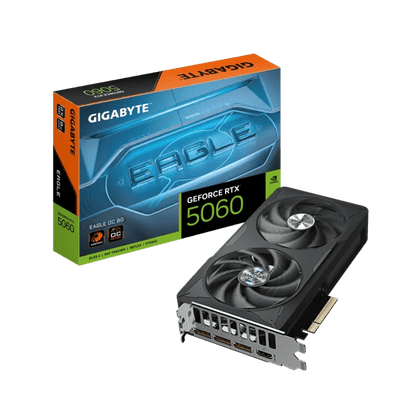 Gigabyte GeForce RTX 5060 EAGLE OC 8G GDDR7 Graphics Card Black - AHW Store