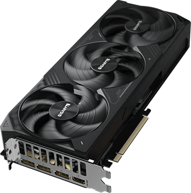 Gigabyte GeForce RTX 5080 WINDFORCE OC SFF 16GB GDDR7 Graphics Card Black - AHW Store