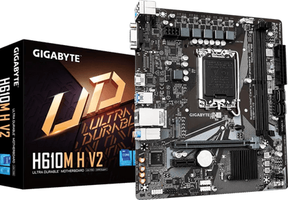 Gigabyte H610M H V2 DDR5 LGA1700 M-ATX Motherboard - AHW Store