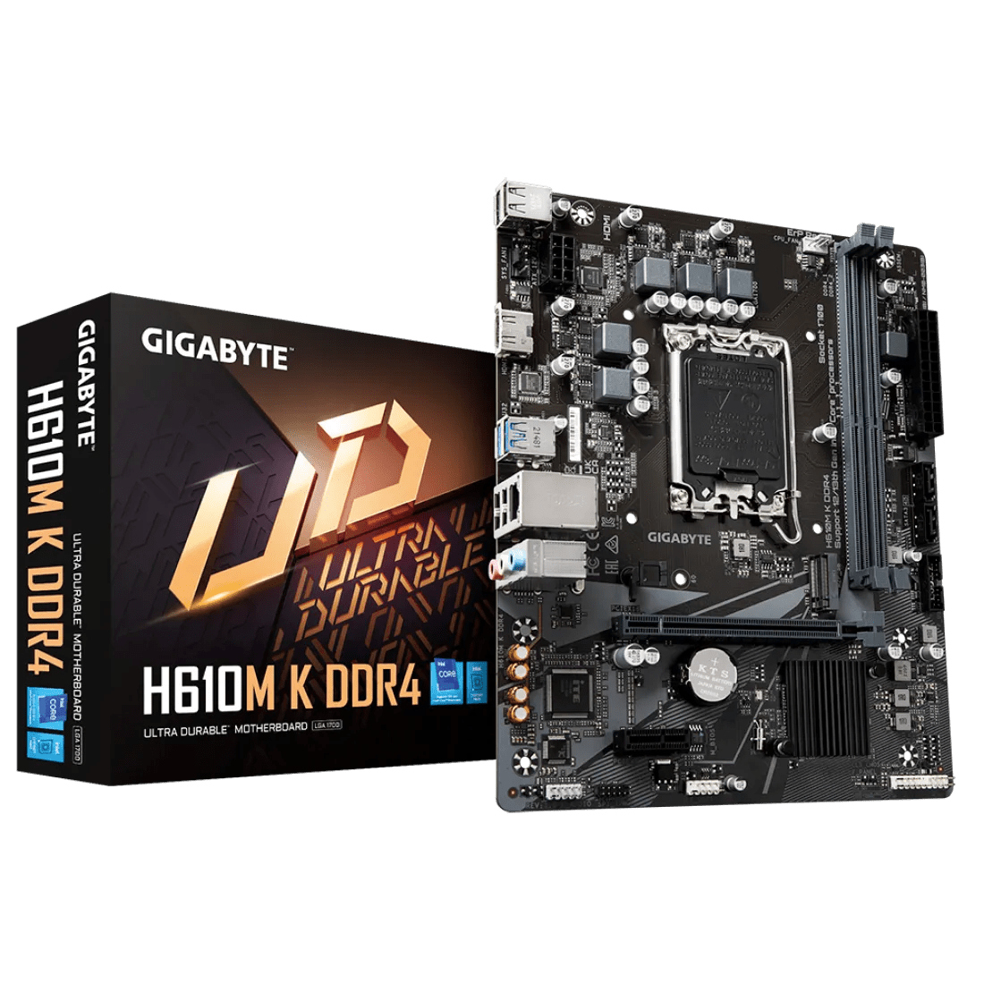 Gigabyte H610M - K DDR4 LGA1700 M - ATX Motherboard - AHW Store