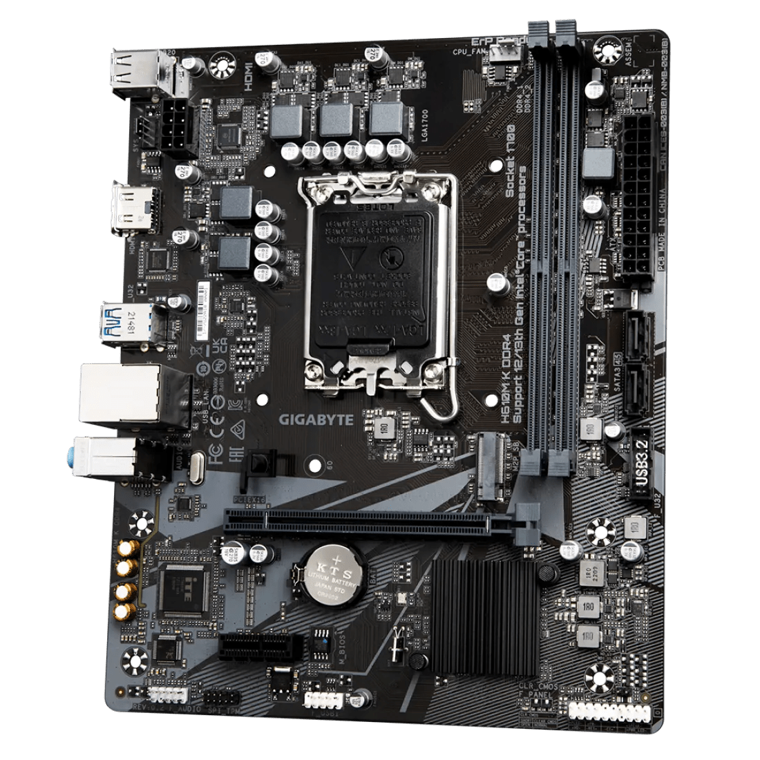 Gigabyte H610M - K DDR4 LGA1700 M - ATX Motherboard - AHW Store