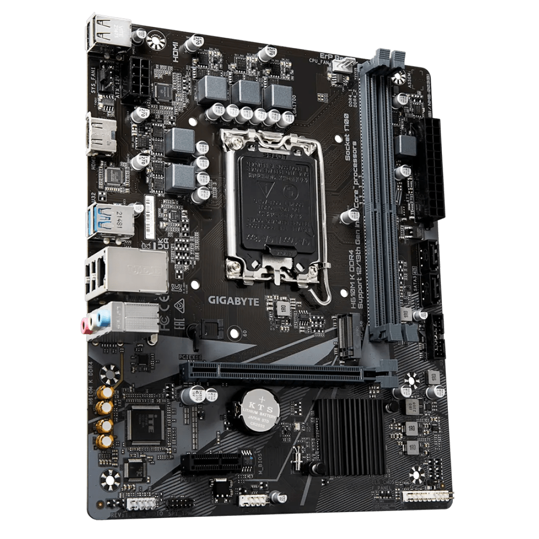 Gigabyte H610M - K DDR4 LGA1700 M - ATX Motherboard - AHW Store