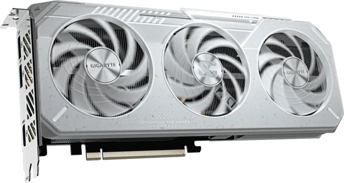 GIGABYTE Radeon RX 9060 XT GAMING OC ICE 16GB GDDR7 Graphics Card White - AHW Store