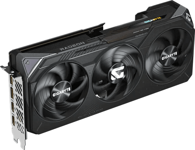 Gigabyte Radeon RX 9070 XT GAMING OC 16GB Graphics Card Black - AHW Store