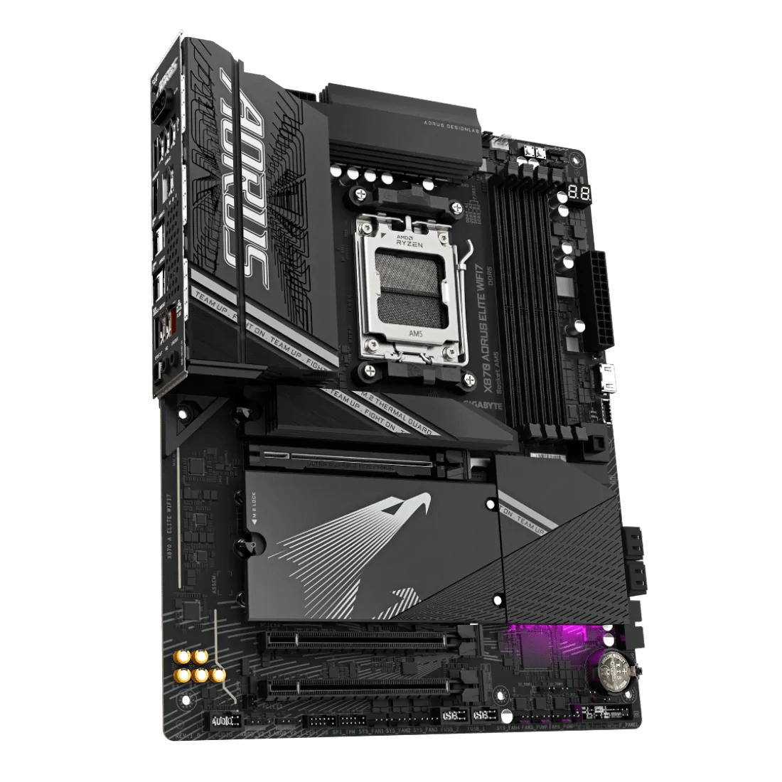 Gigabyte X870 AORUS ELITE WIFI7 AM5 ATX Motherboard Black - AHW Store