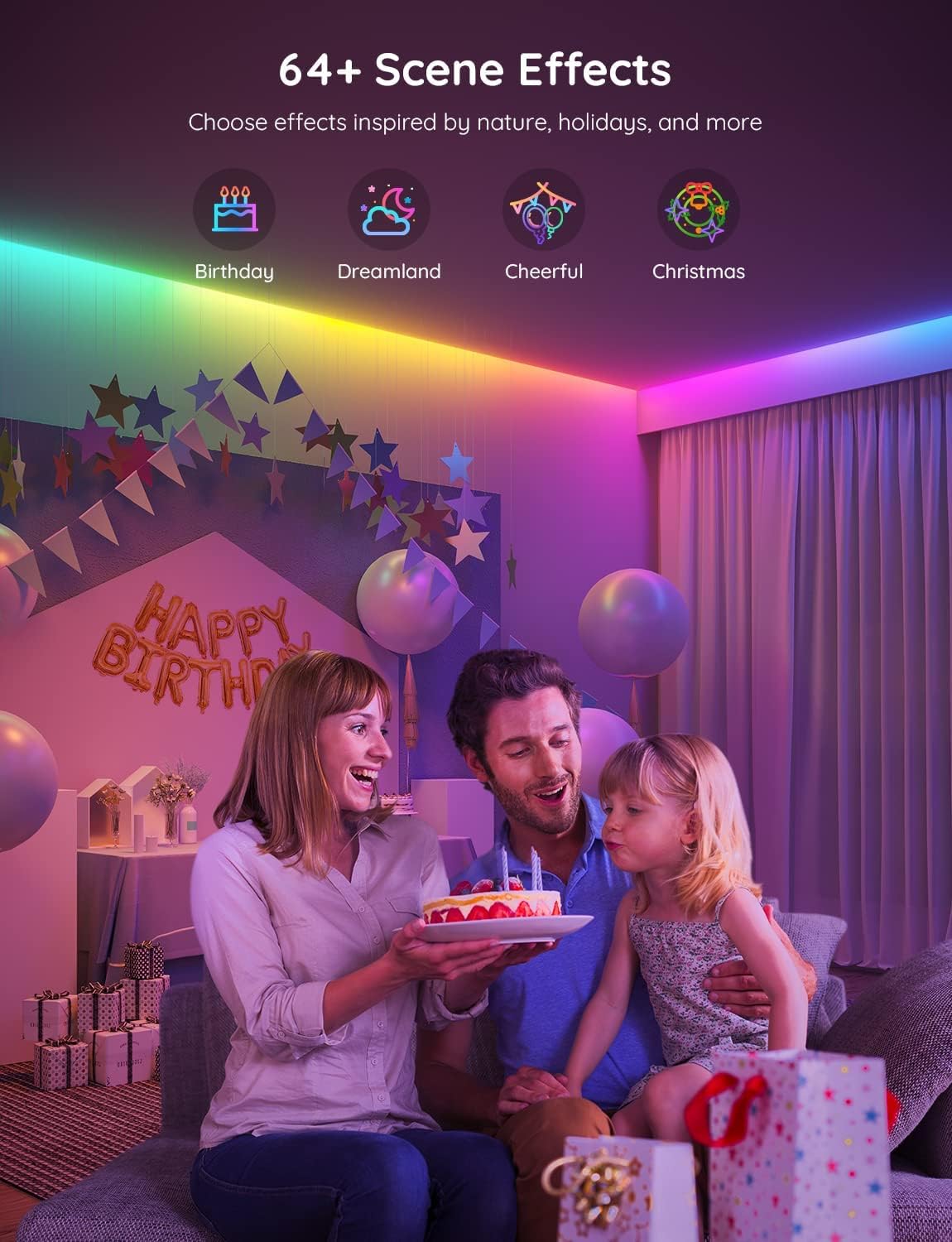 Govee RGBIC LED Light Strip 16.4ft - AHW Store