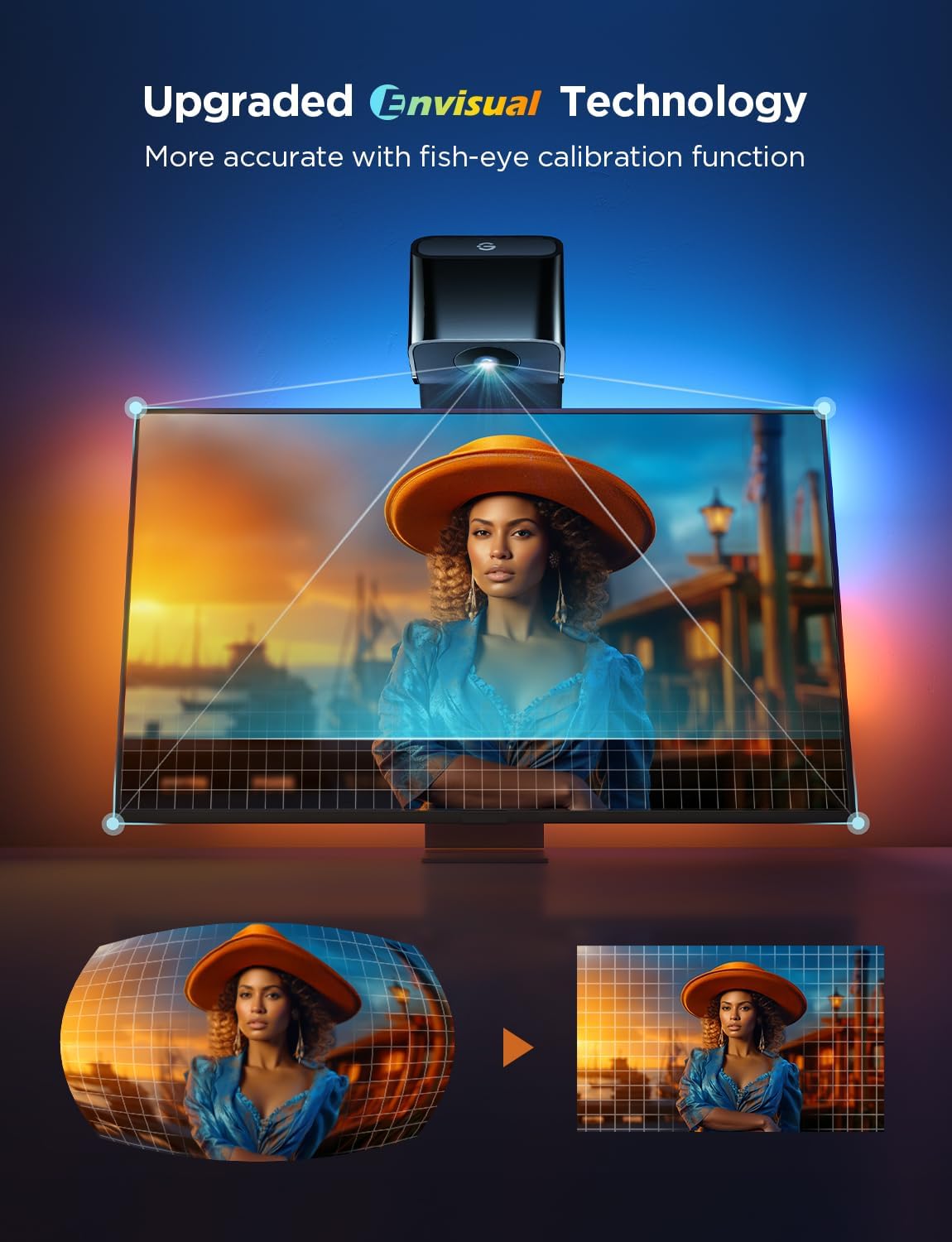 Govee TV Backlight 3 Lite with Fish-Eye Correction - AHW Store
