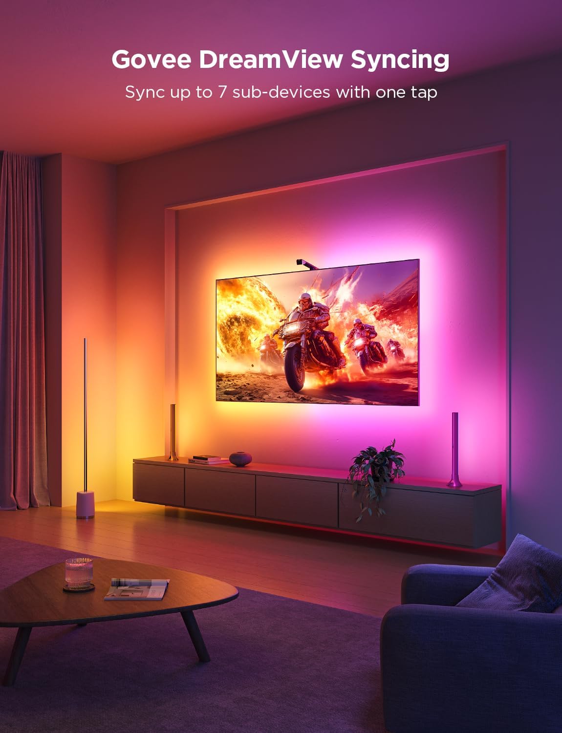 Govee TV Backlight 3 Lite with Fish-Eye Correction - AHW Store