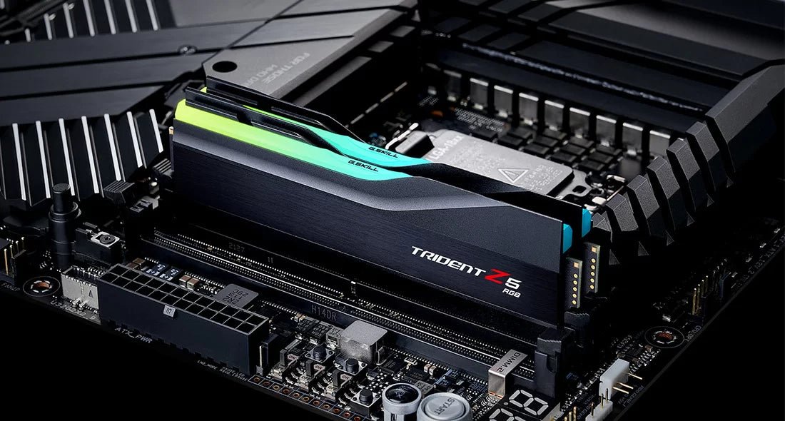 GSKILL Trident Z5 RGB 32GB (2x16GB) 5600MHz CL40 DDR5 Black RAM - AHW Store
