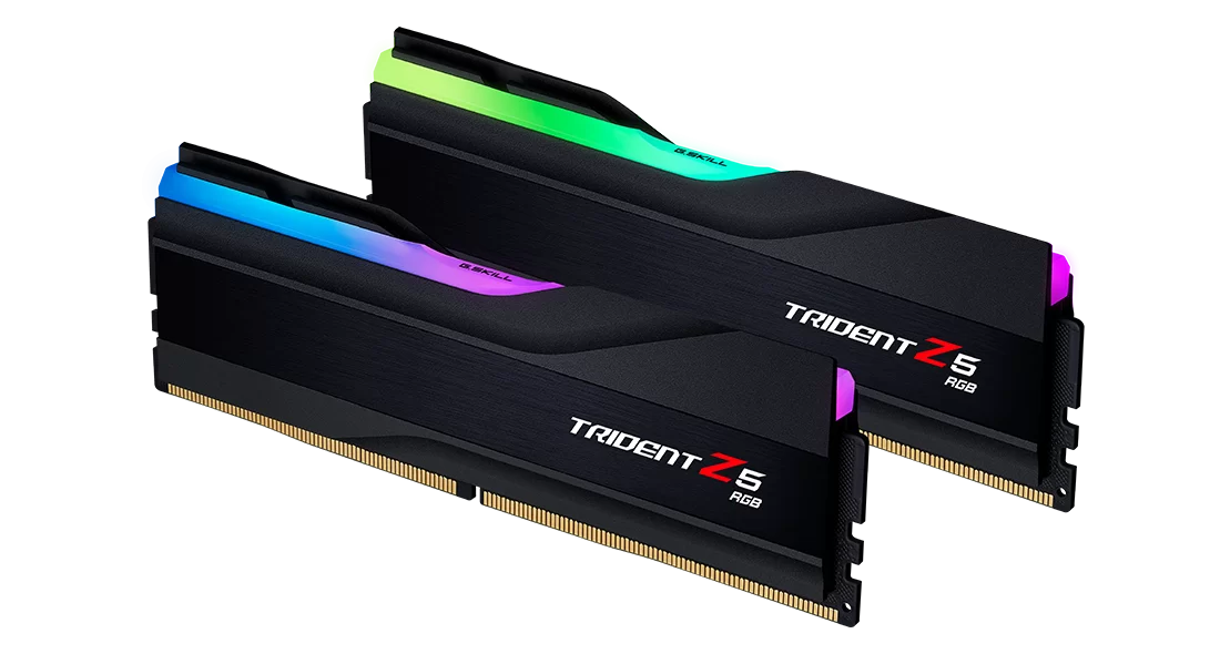 GSKILL Trident Z5 RGB 32GB (2x16GB) 5600MHz CL40 DDR5 Black RAM