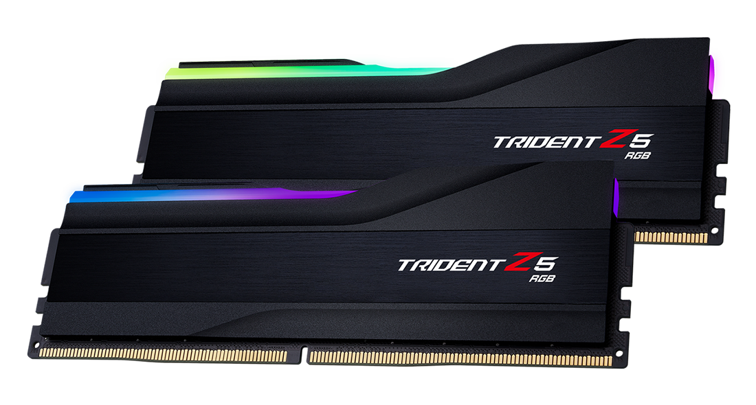 GSKILL Trident Z5 RGB 32GB (2x16GB) 5600MHz CL40 DDR5 Black RAM