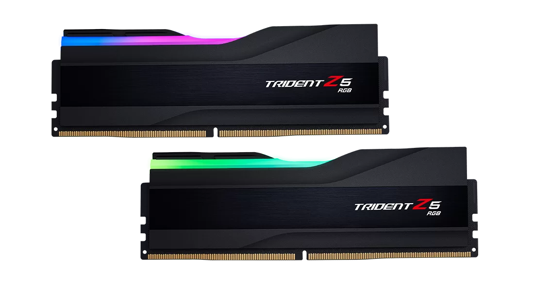GSKILL Trident Z5 RGB 32GB (2x16GB) 5600MHz CL40 DDR5 Black RAM