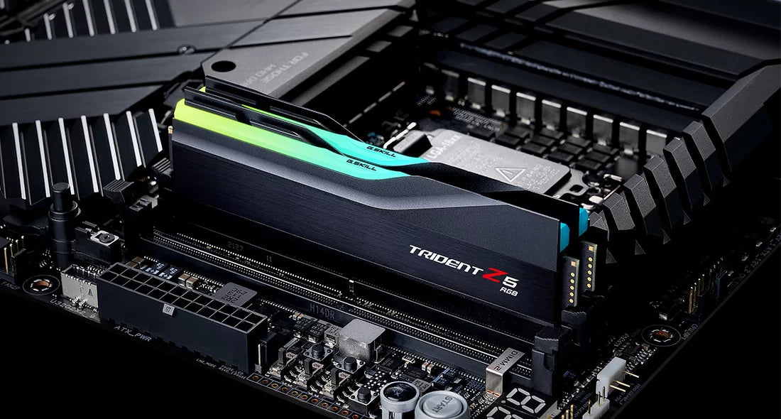 GSKILL Trident Z5 RGB 32GB (2x16GB) 5600MHz CL40 DDR5 Black RAM