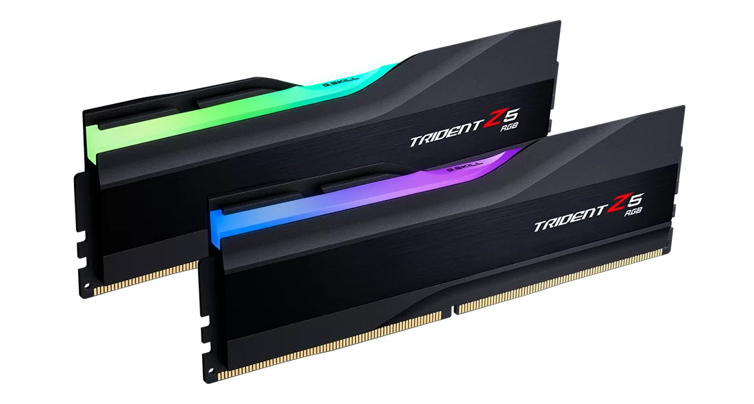 GSKILL Trident Z5 RGB 32GB (2x16GB) 5600MHz CL40 DDR5 Black RAM