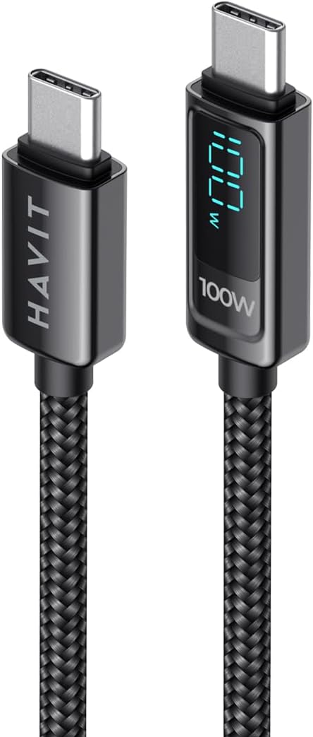 HAVIT CB6247 USB-C to USB-C 100W PD Cable 2M - AHW Store