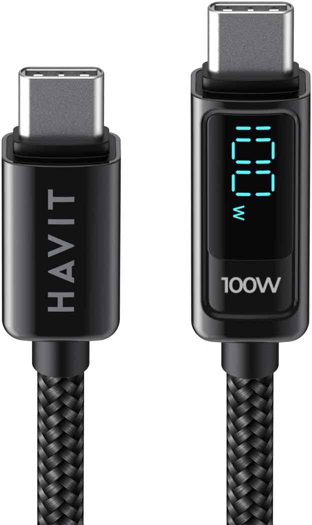 HAVIT CB6247 USB-C to USB-C 100W PD Cable 2M - AHW Store