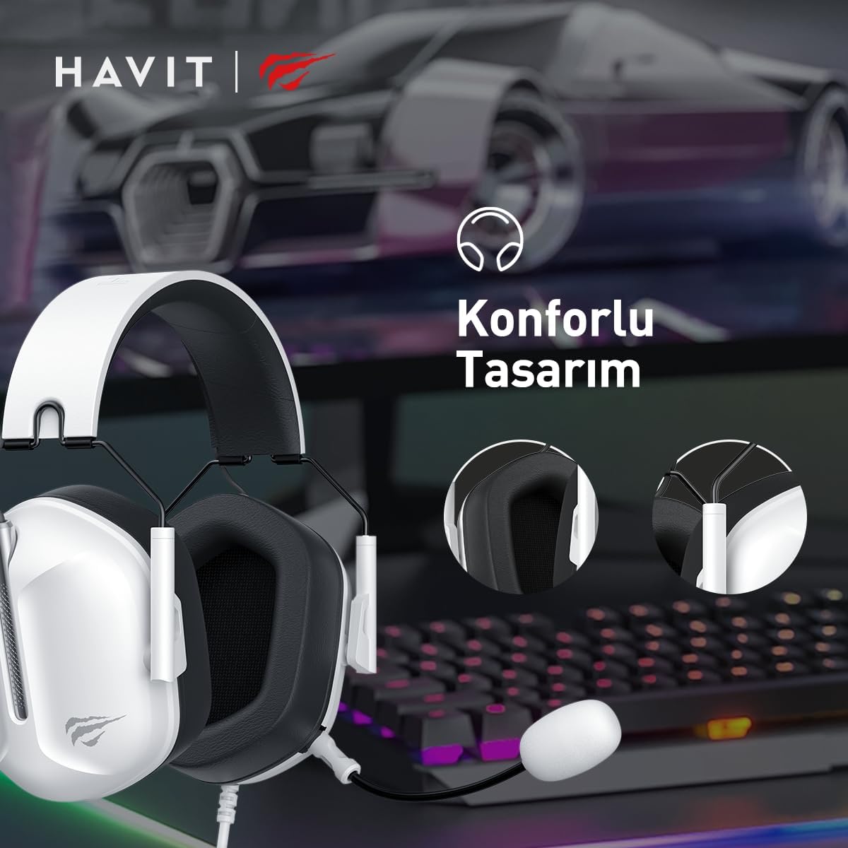 Havit Gamenote H2033D Gaming Headset - AHW Store