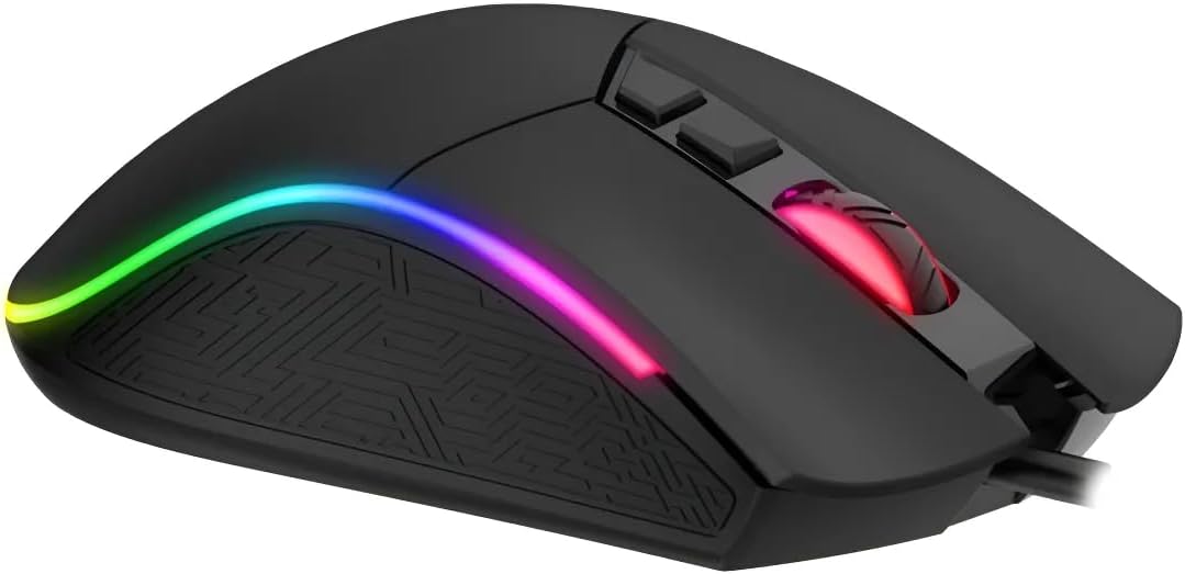 HAVIT GAMENOTE MS1001 RGB Gaming Mouse 7200DPI - AHW Store