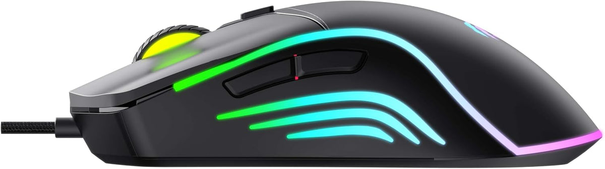 Havit Gaming Mouse RGB 8000DPI Wired 6-Button - AHW Store