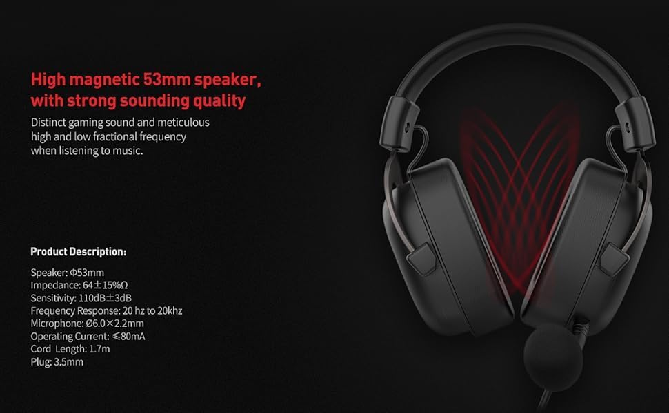 HAVIT H2002d Gaming Headset for PS4/PS5/PC/Xbox - AHW Store