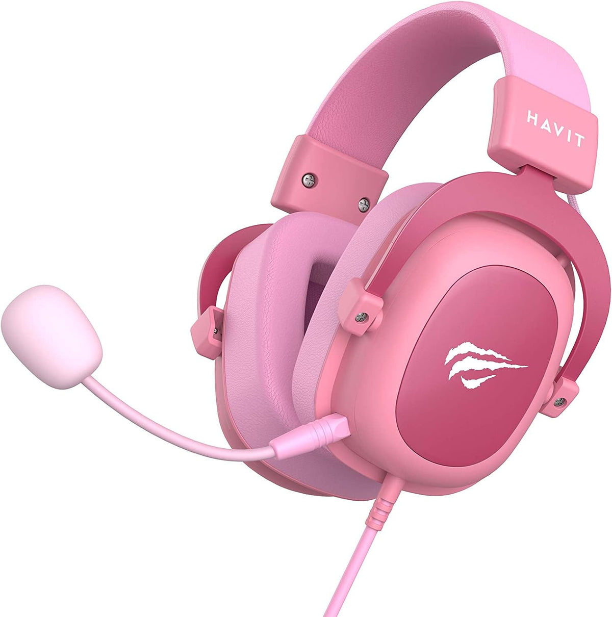 HAVIT H2002d Gaming Headset Pink - AHW Store
