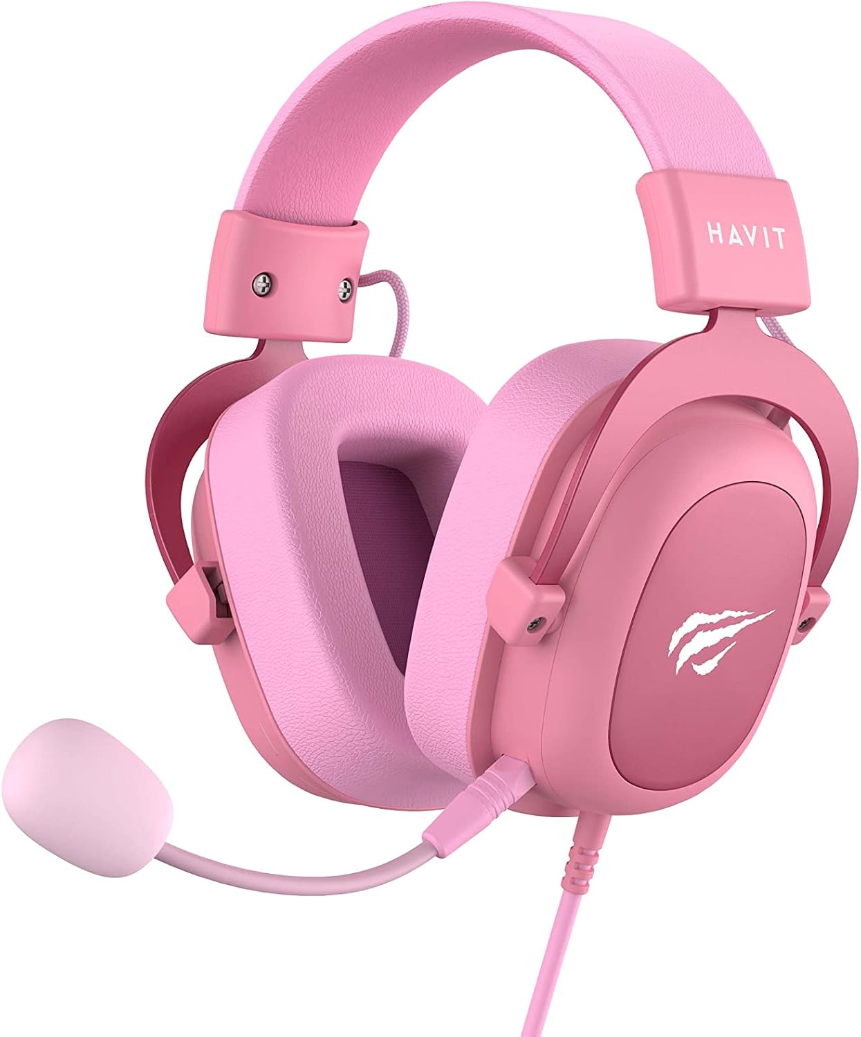 HAVIT H2002d Gaming Headset Pink - AHW Store