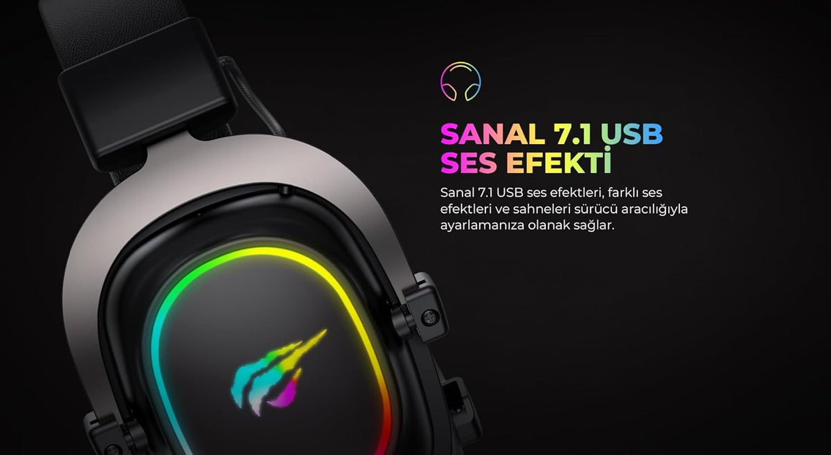 Havit H2002P Wired Gaming Headset 7.1 RGB - AHW Store