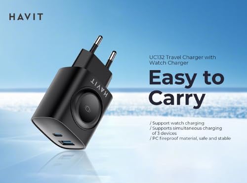 Havit UC132 EU 22W Dual-Port Fast Charger - AHW Store