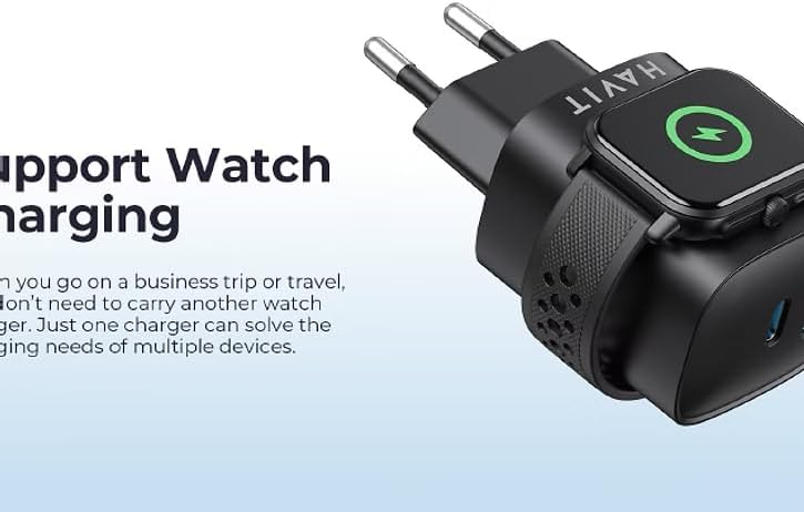 Havit UC132 EU 22W Dual-Port Fast Charger - AHW Store