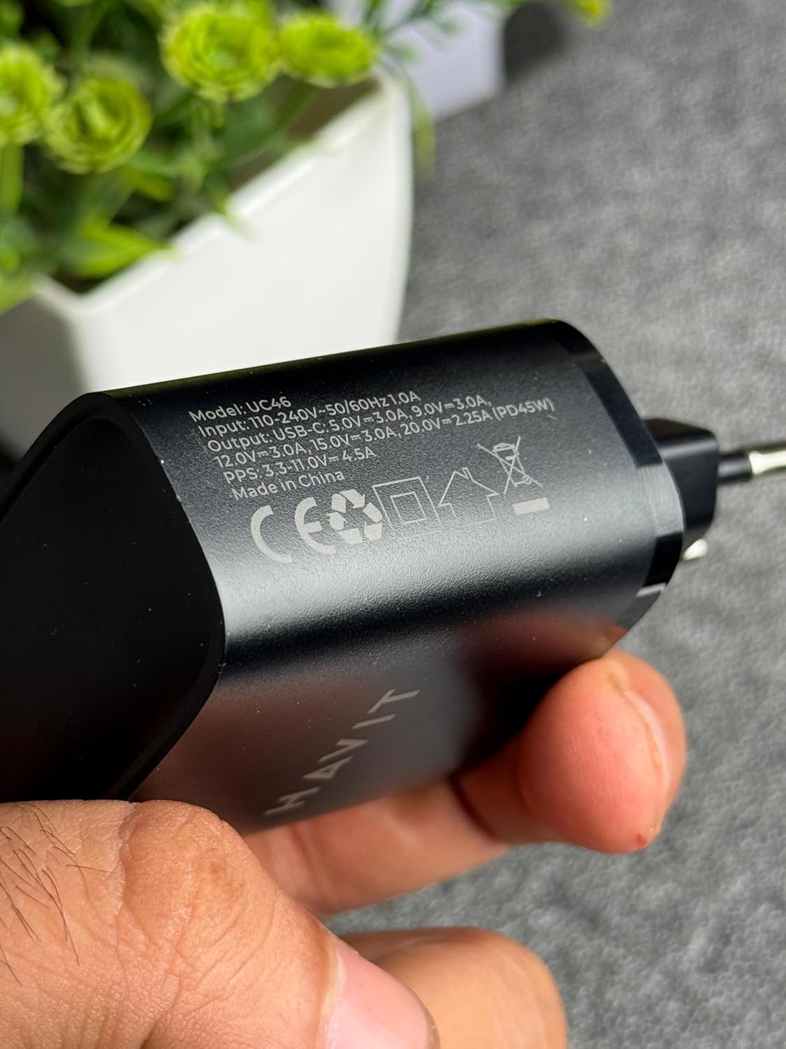 Havit UC46 45W GaN Fast Charger - AHW Store