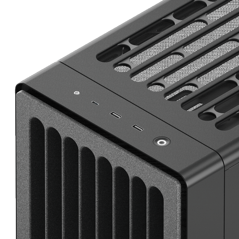 HAVN BF 360 Flow 3 Fan Mid Tower Case Black
