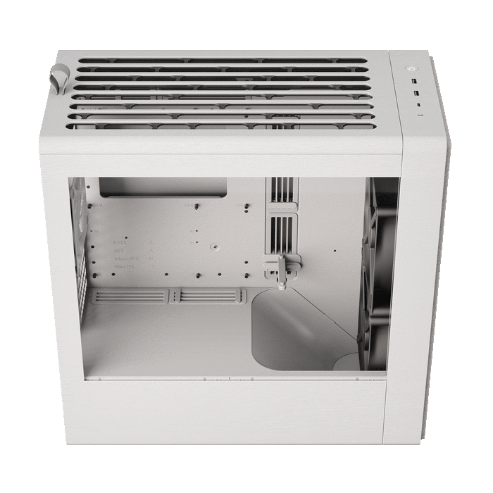 HAVN BF 360 Flow 3 Fan Mid Tower Case White